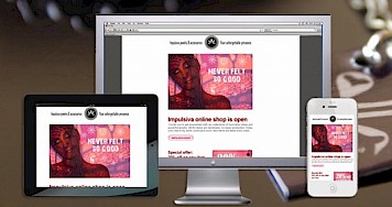 עיצוב ניוזלטר לחנות תכשיטים