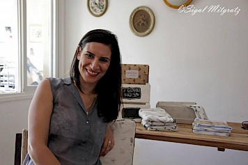 צילומי תדמית למעצבת בגדי תינוקות