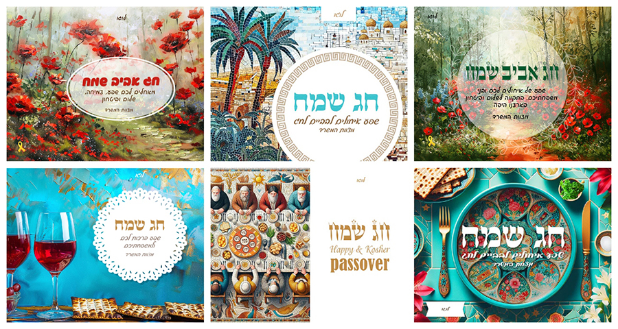 השקת ברכות חדשות לפסח תשפ"ד
