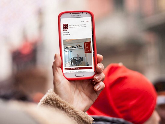 עיצוב אתר למשרד עורכי דין | גרסת מובייל | השקת אתר חדש | webmeup