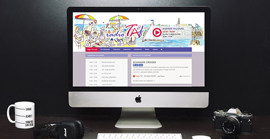 השקה של אתר לתחנת רדיו אינטרנטית | webmeup